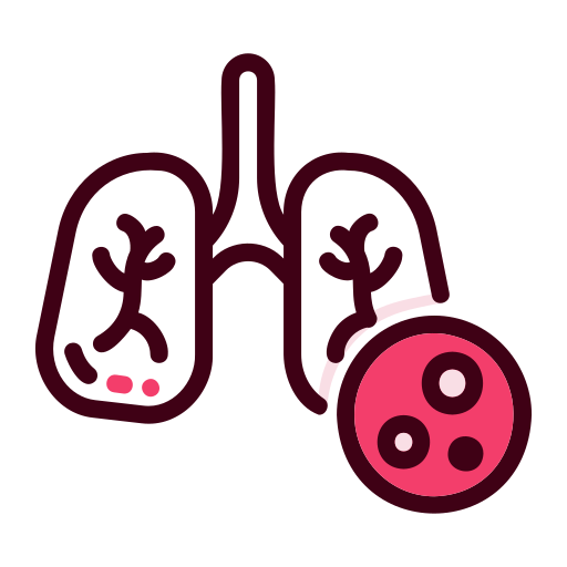 cancer du poumon Generic color lineal-color Icône