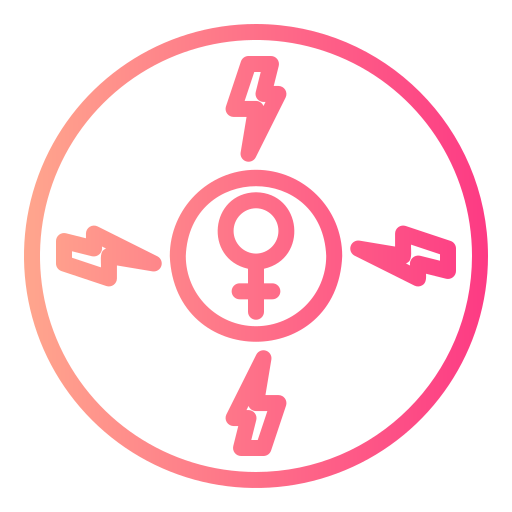 女の子のパワー Generic gradient outline icon