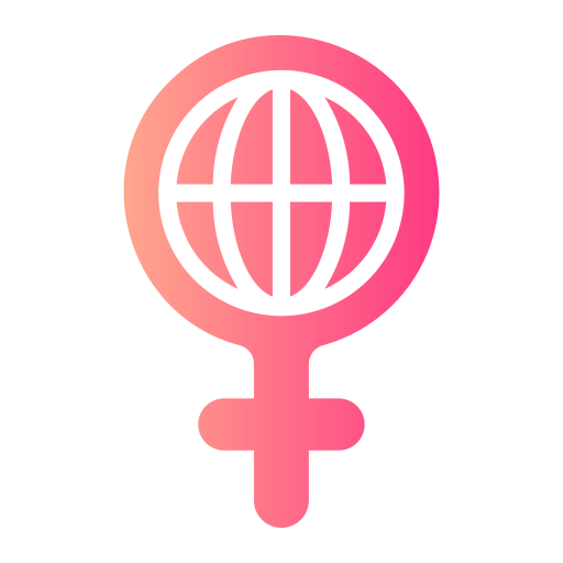 International womens day Generic gradient fill icon