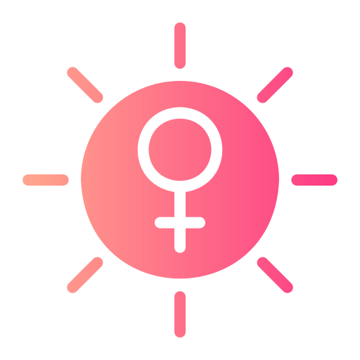 女性の日 Generic gradient fill icon