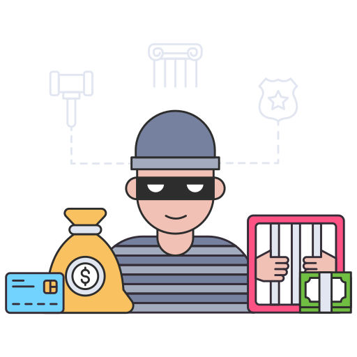 Robber Generic color lineal-color icon