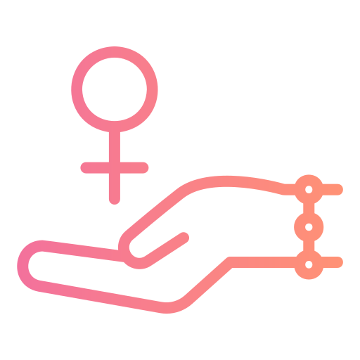 feminisme Generic gradient outline icoon
