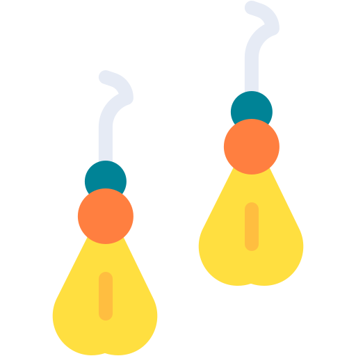 Earring Generic color fill icon