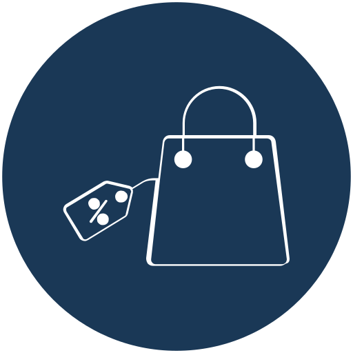 Discount bag Generic color fill icon