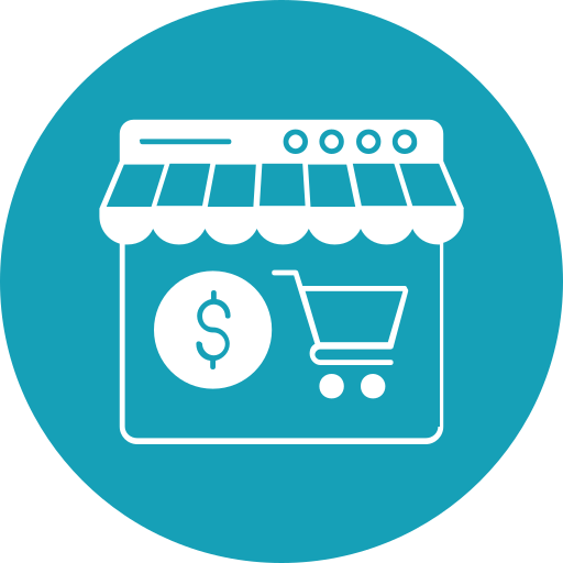 online shop Generic color fill icon