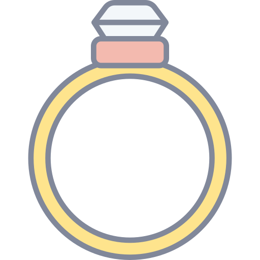 bruiloft Generic color lineal-color icoon