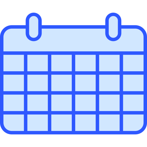 calendario Generic color lineal-color icona