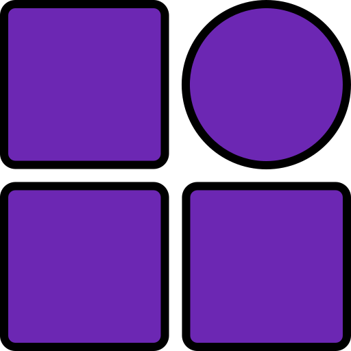 グリッド Generic color lineal-color icon