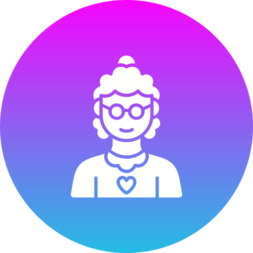 Grandmother Generic gradient fill icon