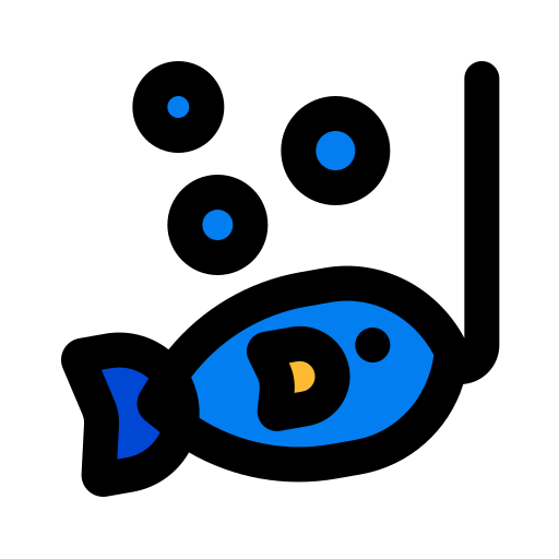 pêche Generic color lineal-color Icône