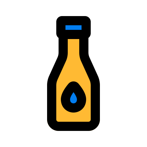 bouteille en verre Generic color lineal-color Icône