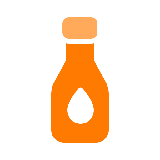 Glass bottle Generic color fill icon