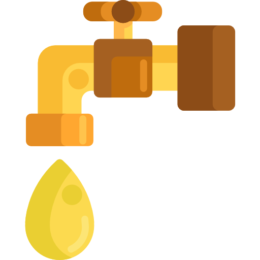 suministro de agua Flaticons Flat icono