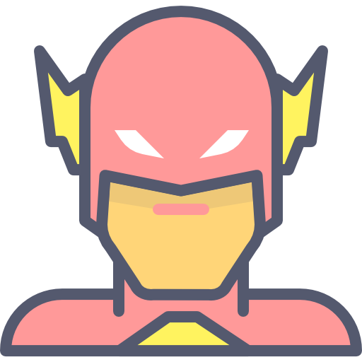 superheld Darius Dan Lineal Color icon