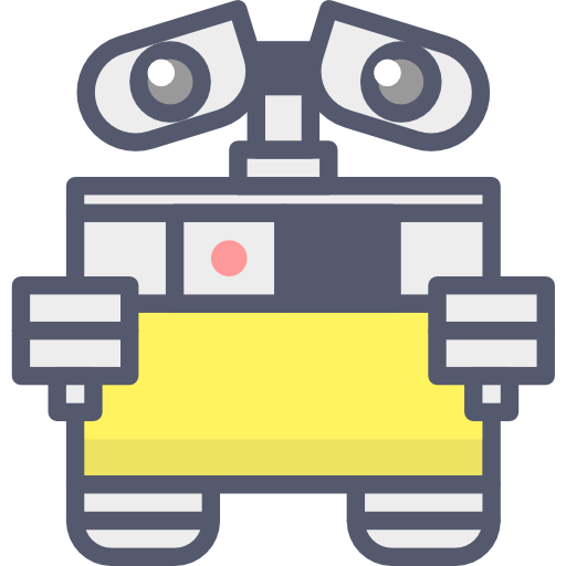 robot Darius Dan Lineal Color icoon