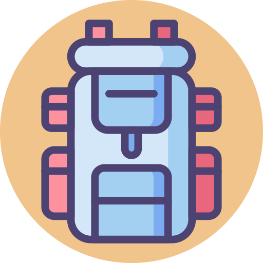 Backpack Flaticons.com Flat icon