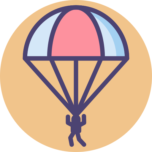 Paratrooper Flaticons.com Flat icon