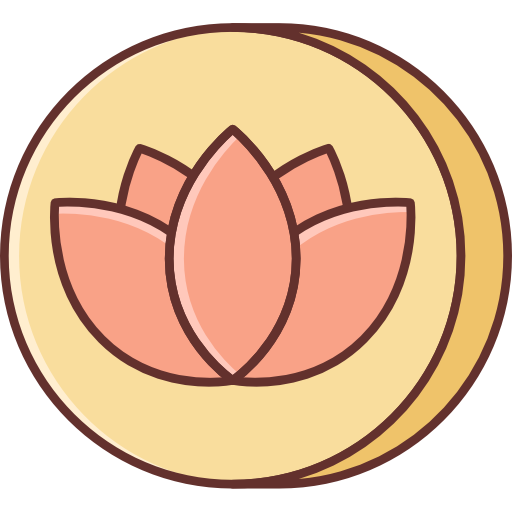lotus Flaticons Lineal Color Icône