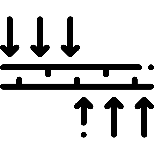 通気性 Detailed Rounded Lineal icon