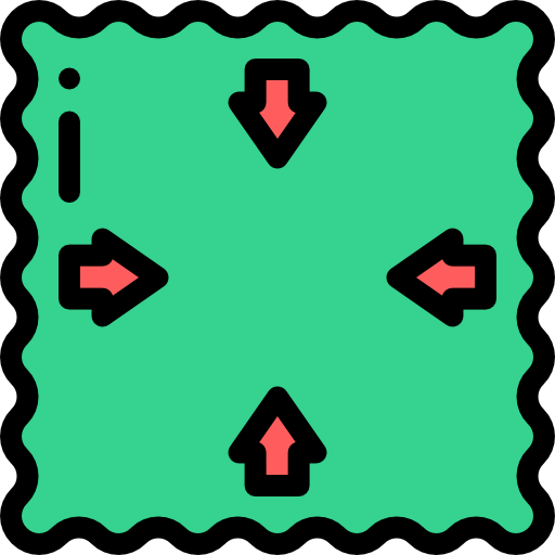 탄력 Detailed Rounded Lineal color icon