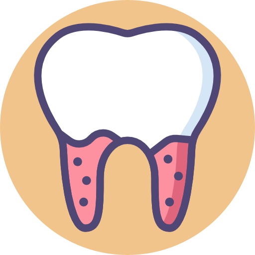 歯 Flaticons Lineal Color icon
