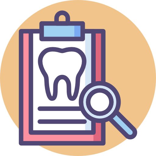 Checkup Flaticons Lineal Color icon
