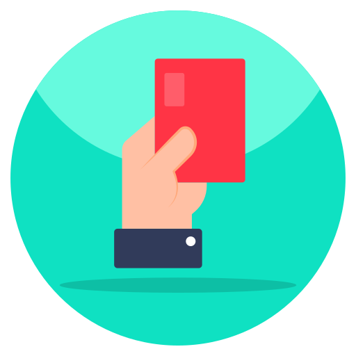 Red card Generic Others icon