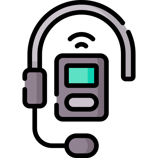 microfono senza fili Special Lineal color icona