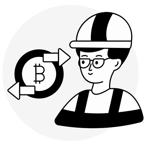 Cryptocurrency transfer Generic Others icon