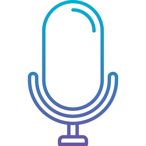 Microphone Generic gradient outline icon