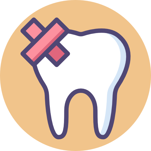 Toothache Flaticons Lineal Color icon