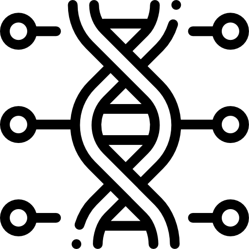 유전 Detailed Rounded Lineal icon
