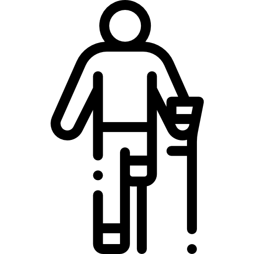 disabilitato Detailed Rounded Lineal icona