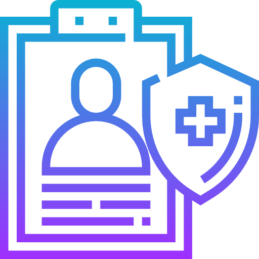 assicurazione sanitaria Meticulous Gradient icona