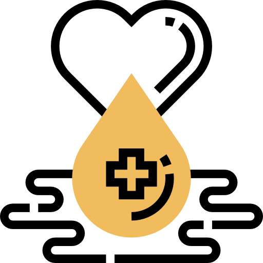 Blood donation Meticulous Yellow shadow icon