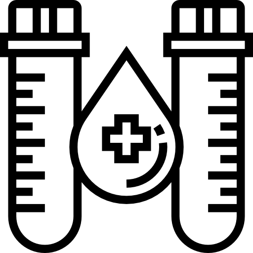 reagenzglas Meticulous Line icon