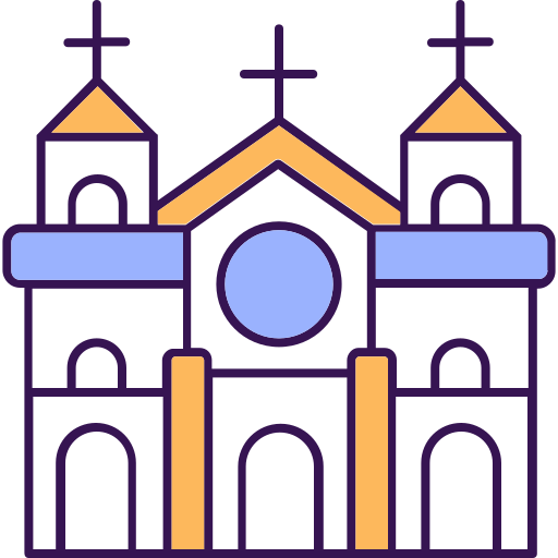 kirche Generic color lineal-color icon