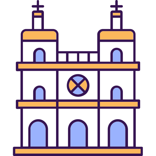 edificio Generic color lineal-color icona