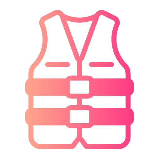 Life jacket Generic gradient fill icon