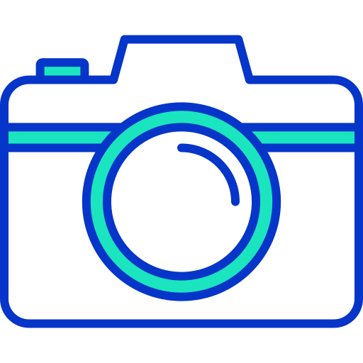 cámara Generic color lineal-color icono