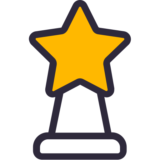trofeo Generic color lineal-color icono