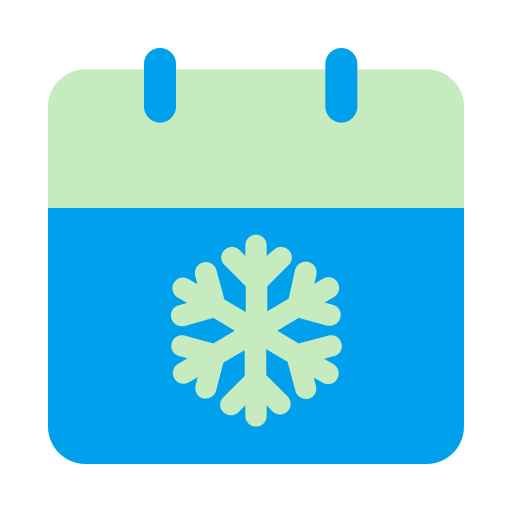 Winter Generic color fill icon