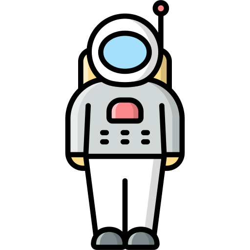 astronauta Generic color lineal-color icona