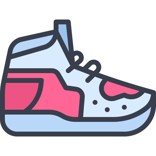 scarpe da ginnastica Generic color lineal-color icona