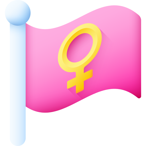 フラグ 3D Color icon