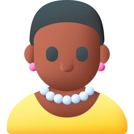 kobieta 3D Color ikona