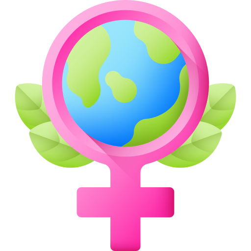 feminismus 3D Color icon