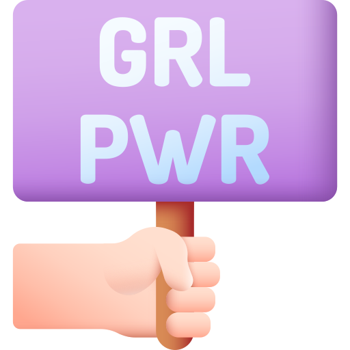 frauenpower 3D Color icon