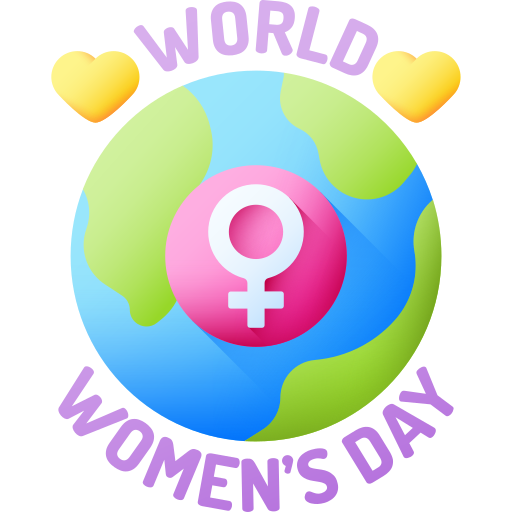 Womens day 3D Color icon