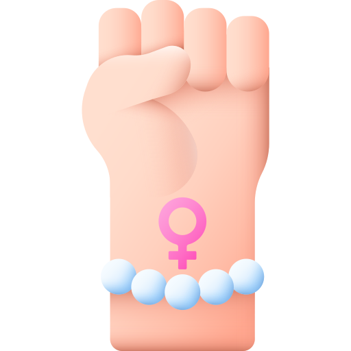 여성 3D Color icon